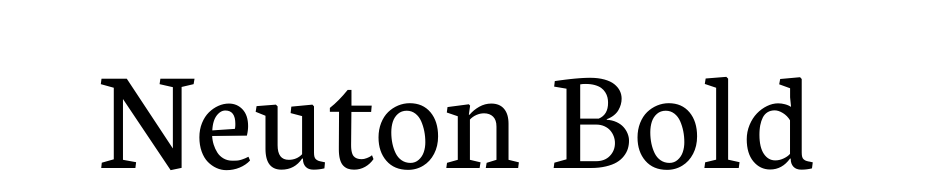 Neuton Bold Font Download Free